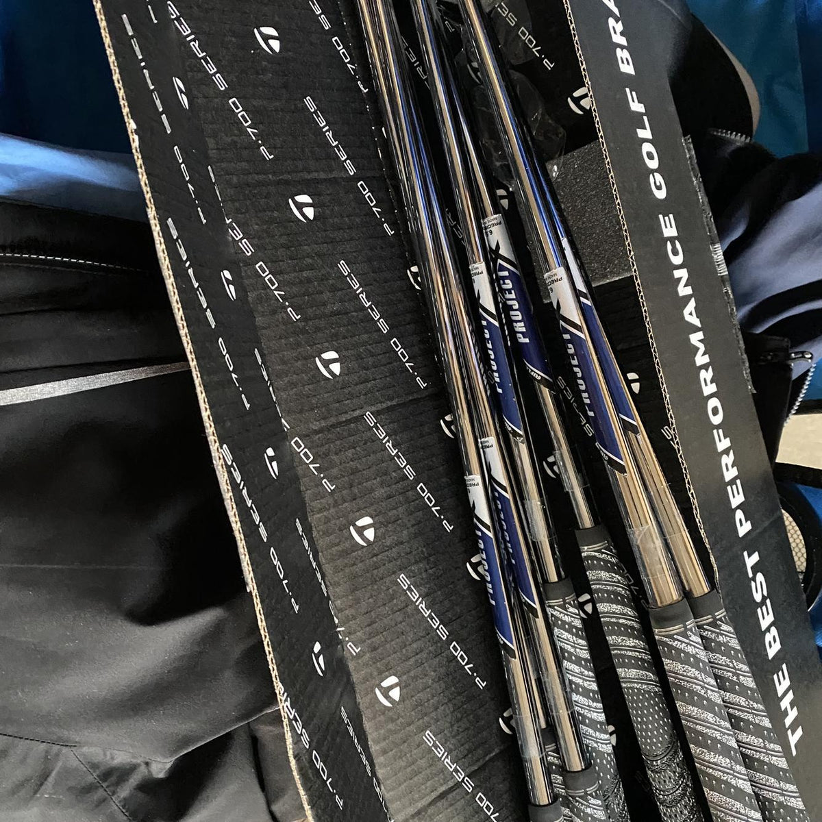 Used Right Handed P760 Steel Shaft Iron Set