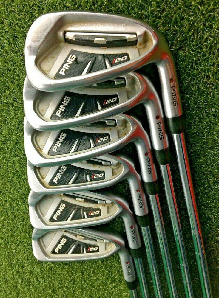Ping i20 Black Dot Iron Set 5-PW RH / +2.5" CFS Stiff Steel EXTRA LONG / mm4391