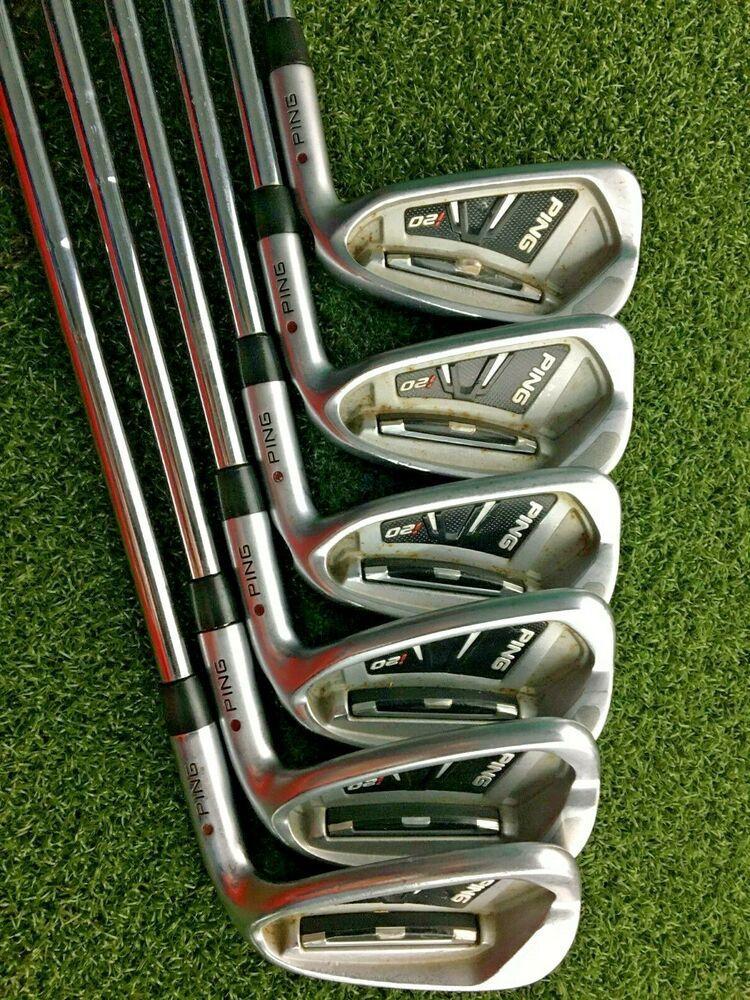 Ping i20 Black Dot Iron Set 5-PW RH / +2.5" CFS Stiff Steel EXTRA LONG / mm4391
