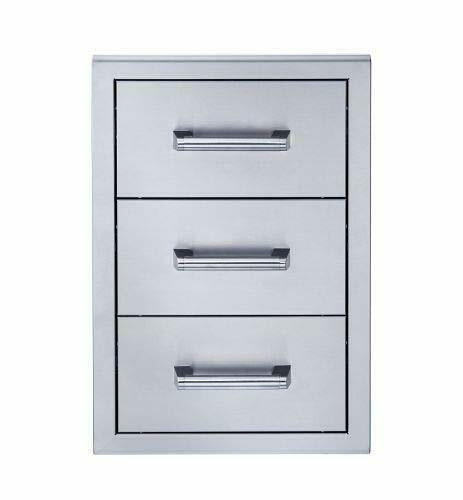 Broilmaster BSAW1826T Stainless Steel Triple Drawer