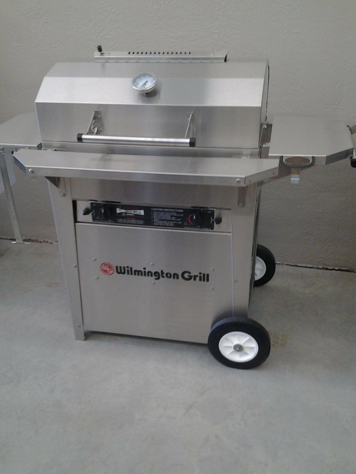 Wilmington Cape Fear Deluxe Stainless Steel Gas Grill WITH SIDE BURNER & GRIDDLE