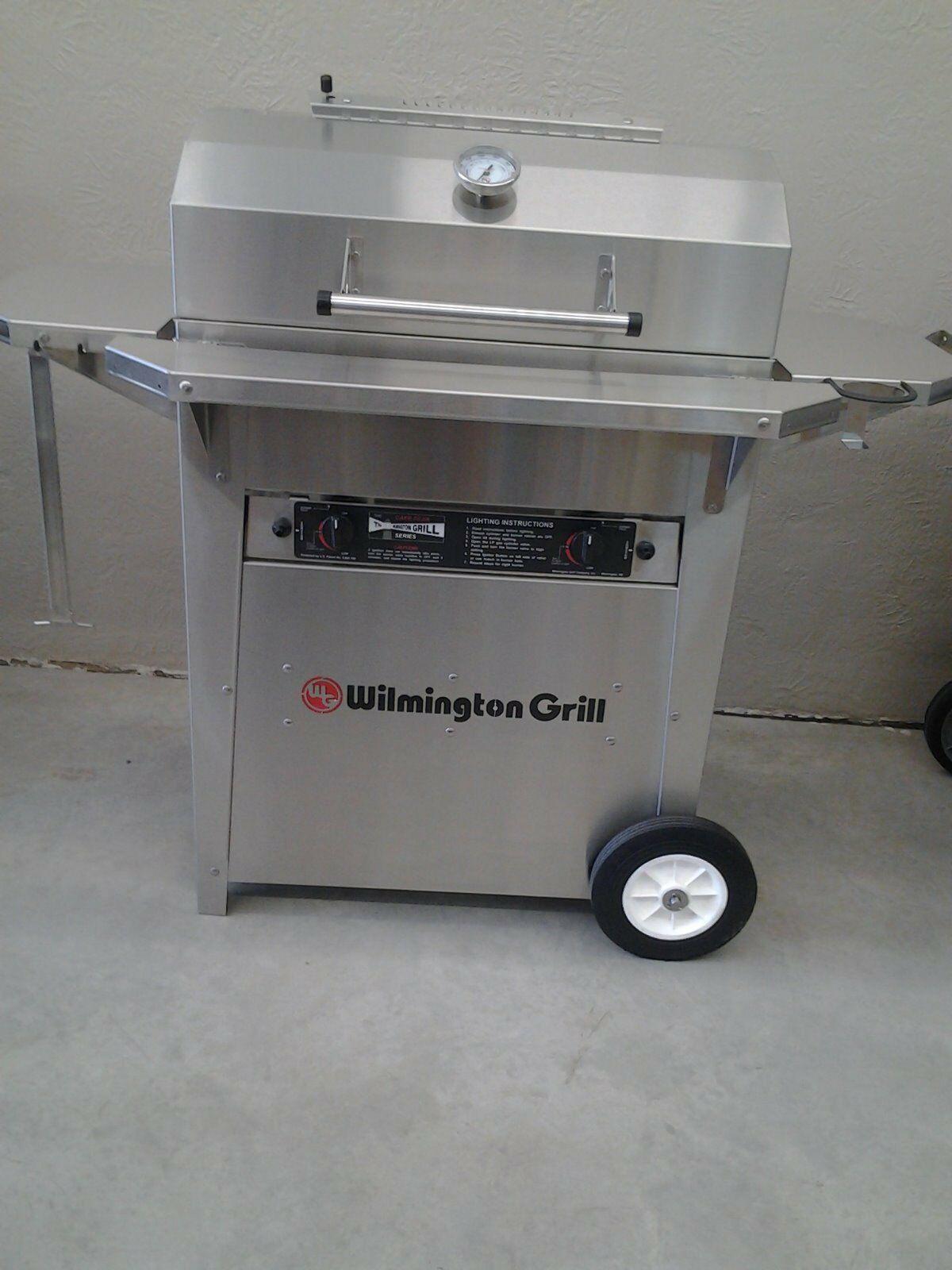 Wilmington Cape Fear Deluxe Stainless Steel Gas Grill WITH SIDE BURNER & GRIDDLE