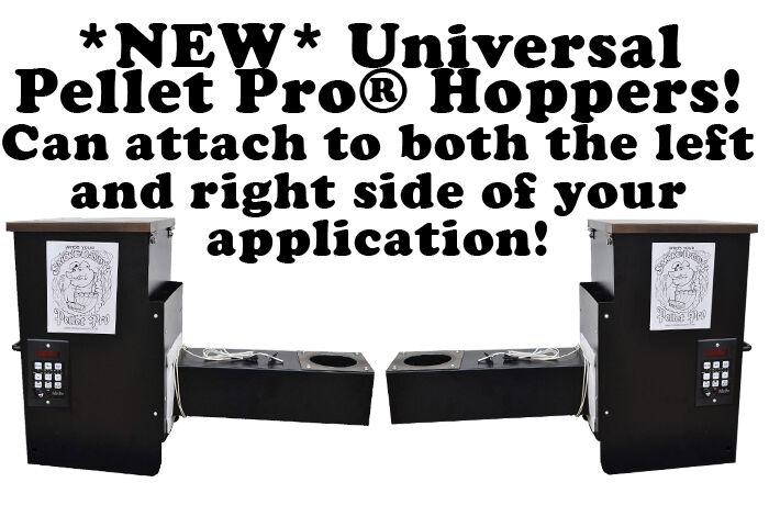 Pellet Pro® Elite 12" Pellet Grill Hopper Assembly w/ PID Con. & HD Auger Motor!