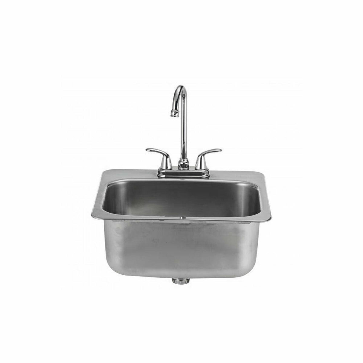 Bull Large Stainless Steel Sink, 19" x 17"