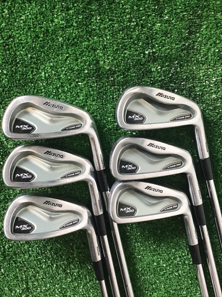 Mizuno MX-300 Iron Set 5-PW With KBS Tour Stuff Steel Shafts