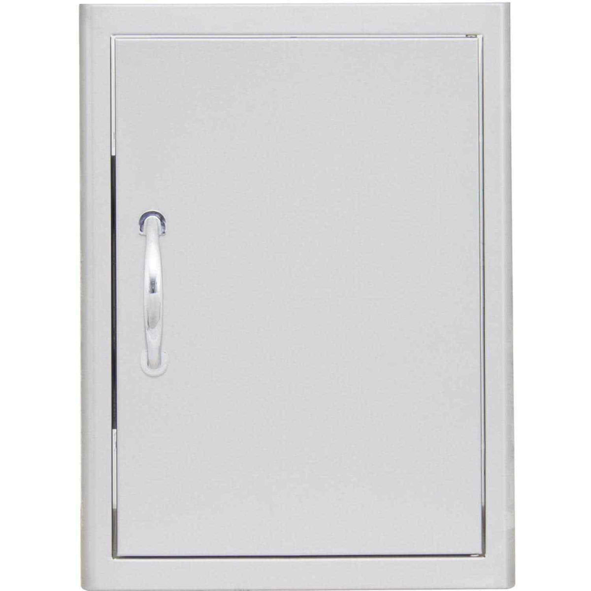 Blaze 18-Inch Right Hinged Stainless Steel Single Access Door - Vertical