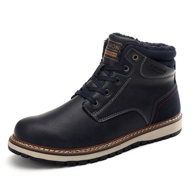 Shoes - New Fashion Winter Men's Warm Plush Snow Boots