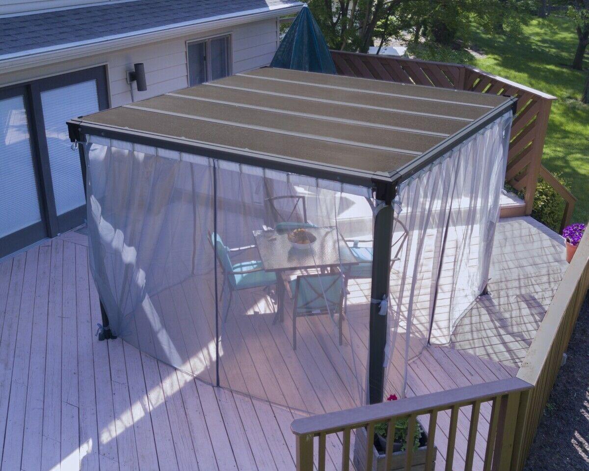 Palram - Canopia HG1069 Milano4300 - Martinique 5000 Gazebo Netting Set