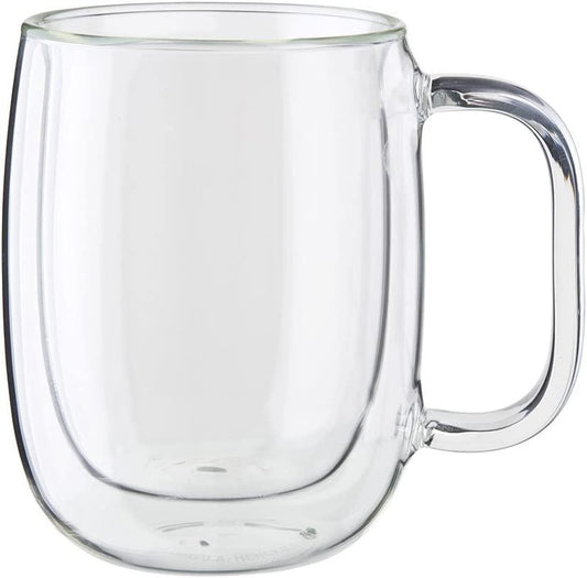 ZWILLING J.A. Henckels Coffee Mug 2 Piece, Clear