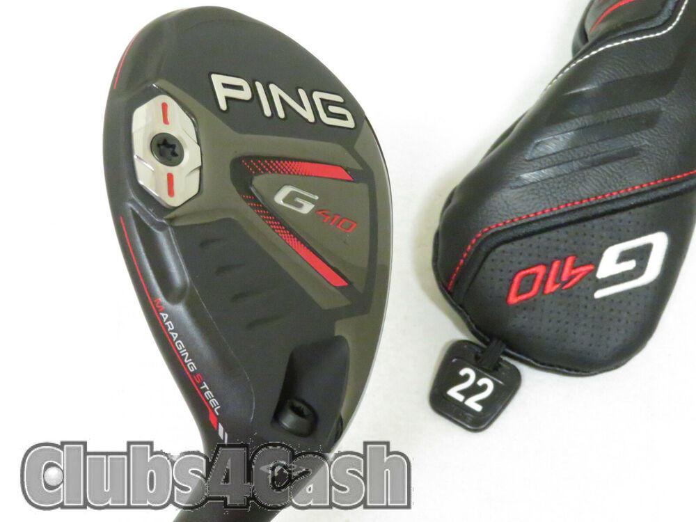 PING G410 Hybrid 22* 4H Alta CB 70 Regular Flex +Cover & Tool Shop Wear