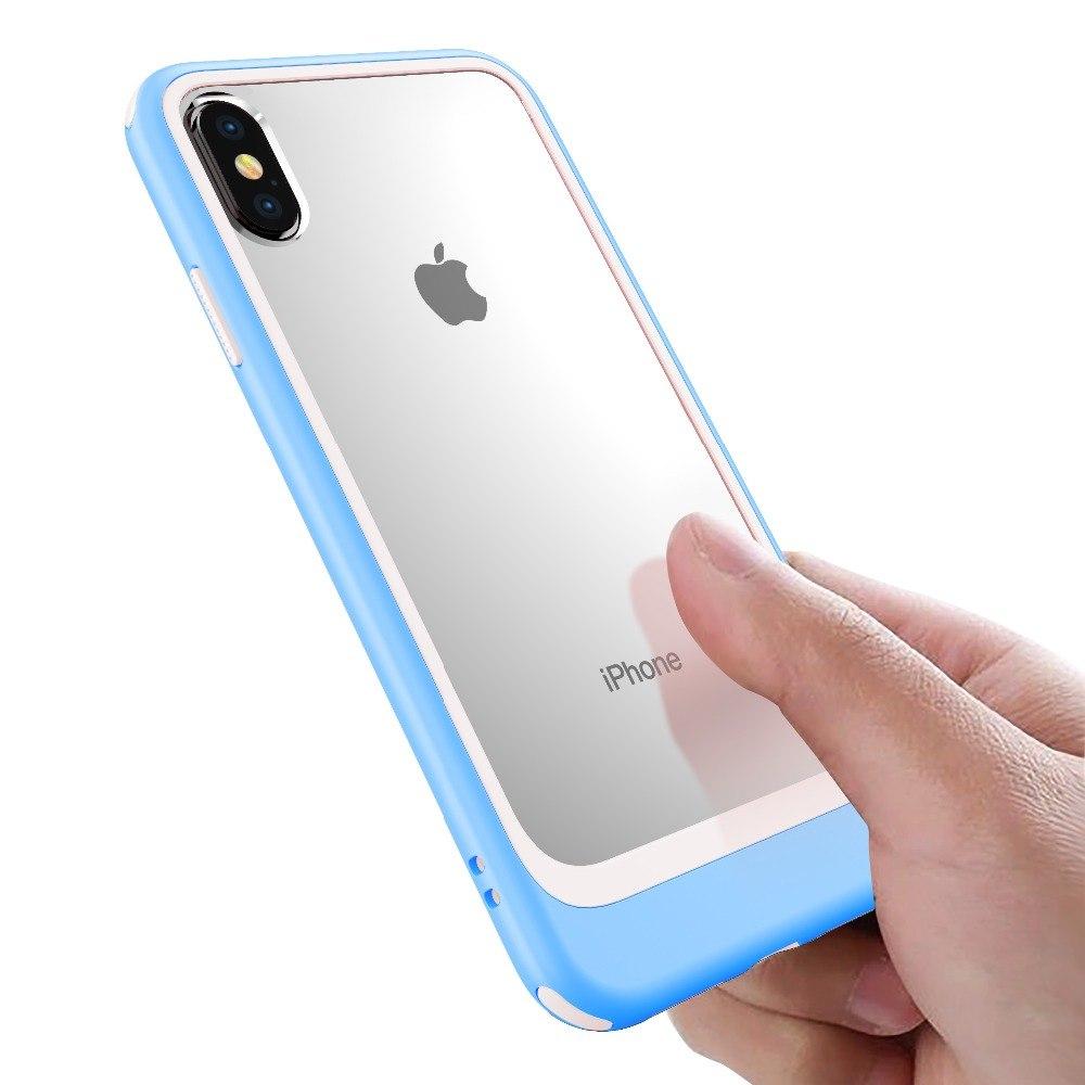 Phone Case - Luxury Shockproof PC + TPU Protection Case For iPhone X XS XR XS Max 8 7/Plus