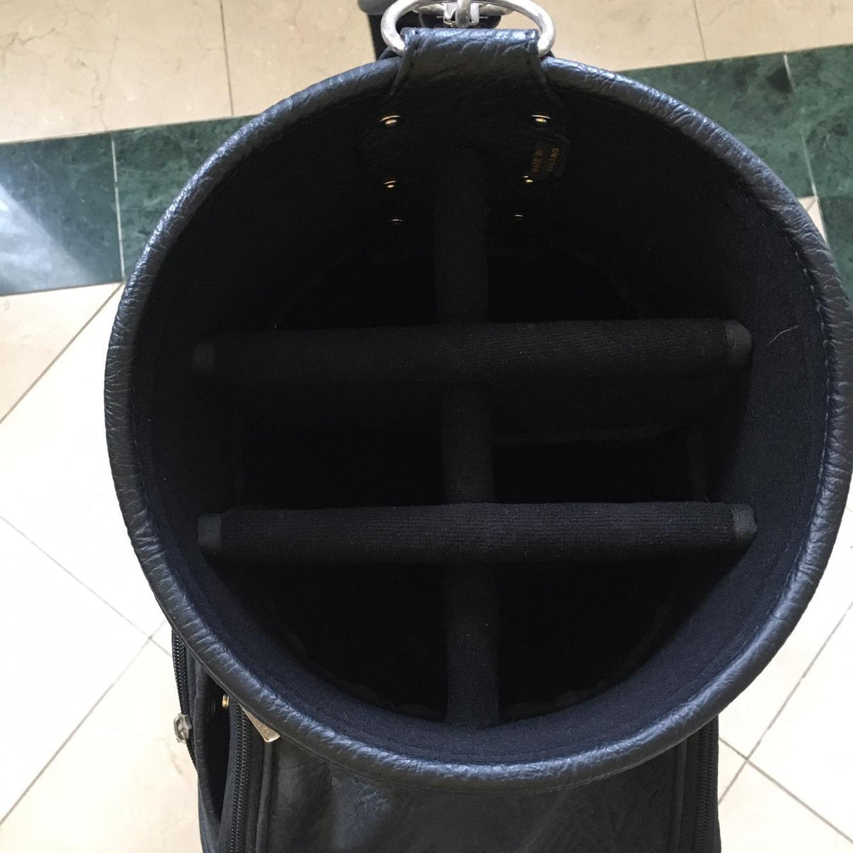 Kasco Black Unisex Tour Staff Bag