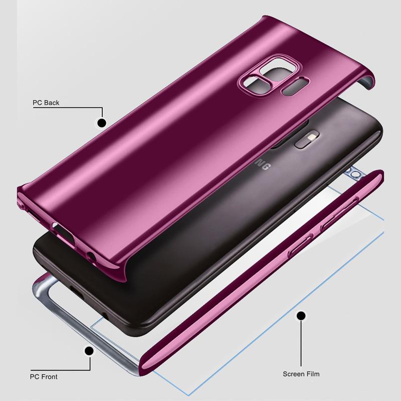 Phone Case - Luxury 360 Degree Plating Full Cover Shockproof Phone Case For Samsung Galaxy S9 S8 Plus S7 Edge