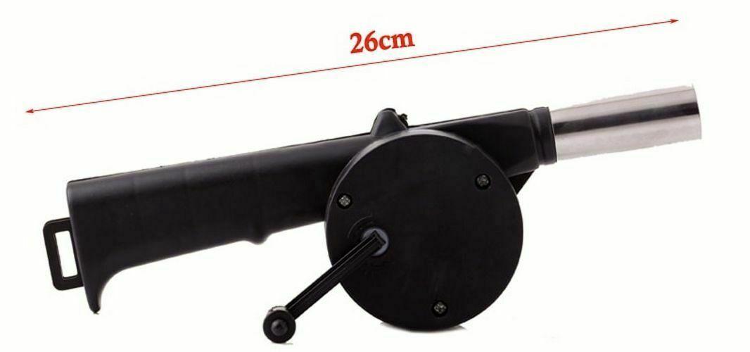 Outdoor Barbecue Fan Hand-cranked Air Blower Portable Fire Bellows Accessories