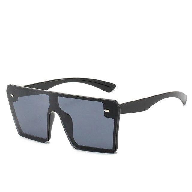 Top Fashion Women Oversize Square Gradient UV400 Sunglasses