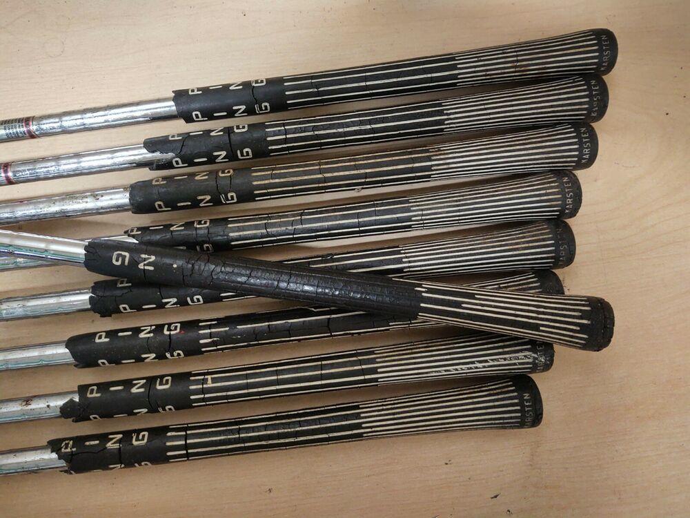 Ping Eye 2 Black Dot Becu Beryllium Golf Iron Set 2,3-PW JZ Stiff Flex Steel
