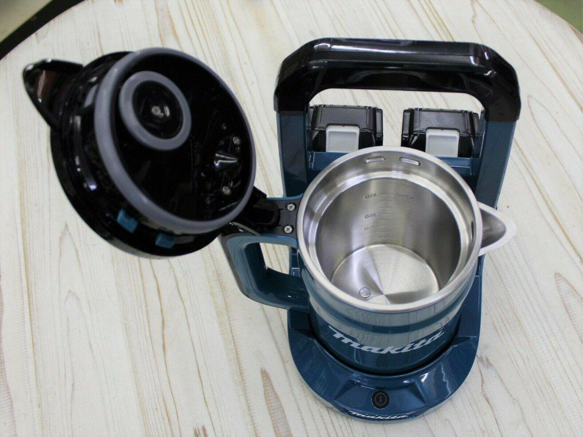 Express Makita KT 360 DZ Rechargeable Kettle 0.8 L 36V ( 18V×2 ) Blue Tool Only
