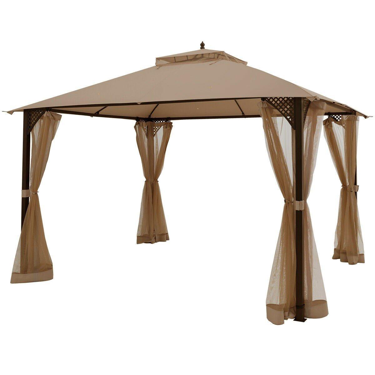 12 x 10 Outdoor Double Top Patio Gazebo