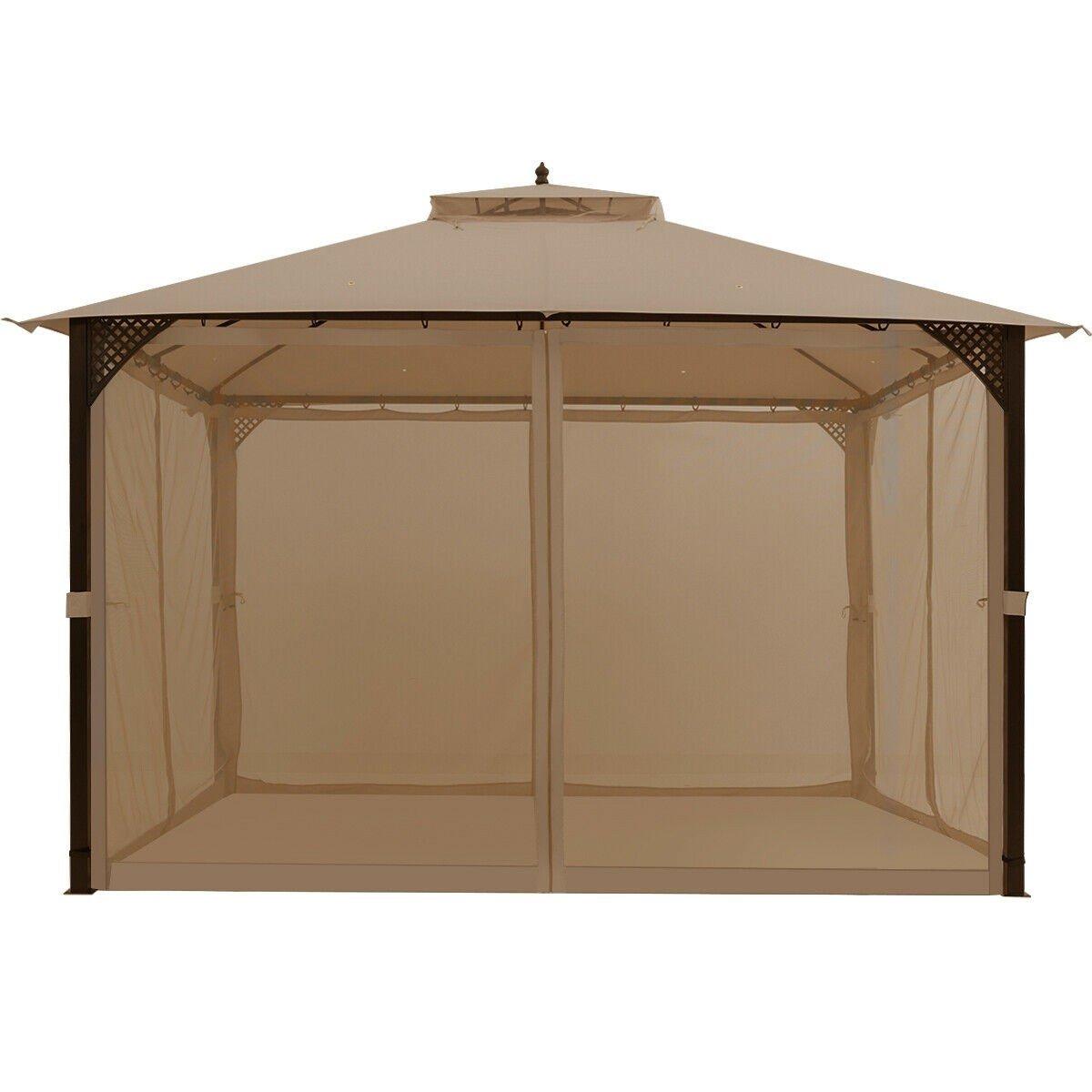 12 x 10 Outdoor Double Top Patio Gazebo