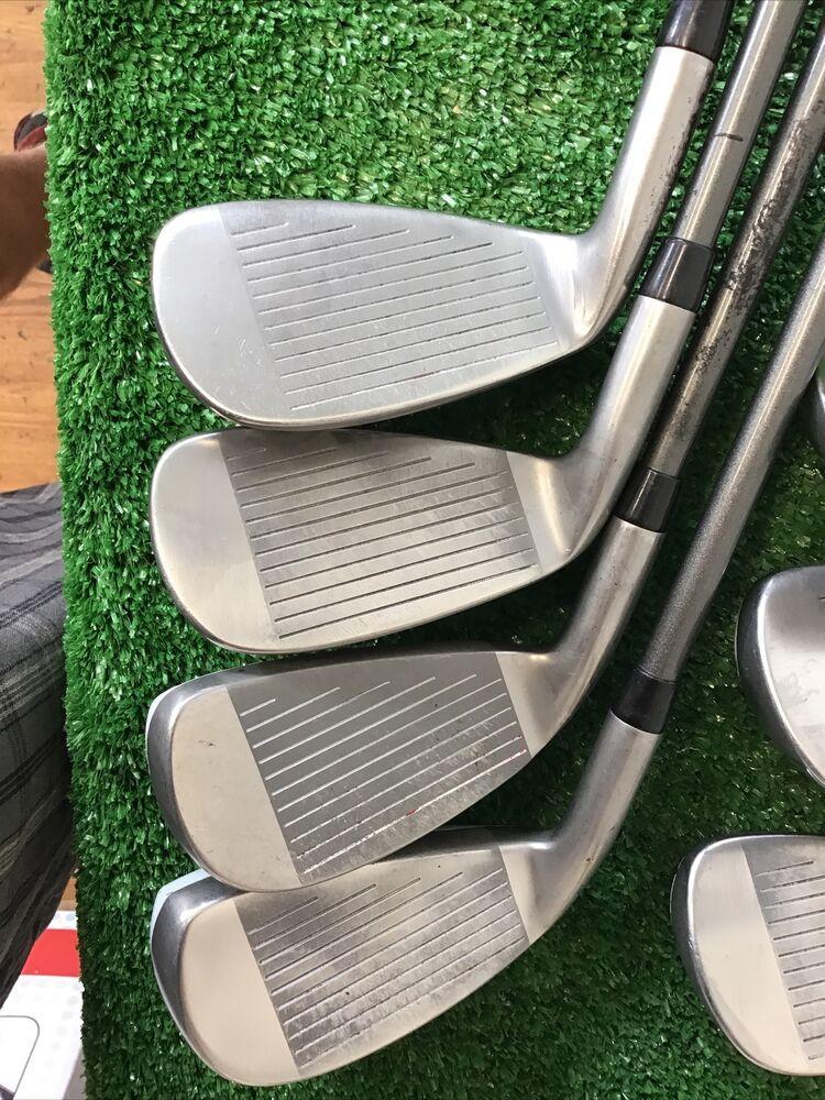 Tour Edge Bazooka Platinum Ladies Hybrid / Irons Set 4-SW Graphite (no 6 iron)