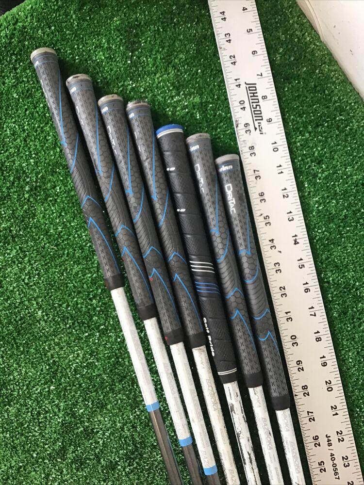 Tour Edge Bazooka Platinum Ladies Hybrid / Irons Set 4-SW Graphite (no 6 iron)