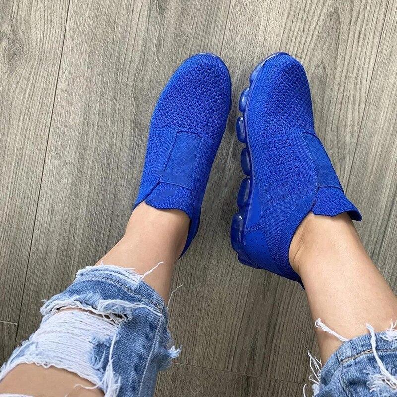 New Women Mesh Casual Socks Sneakers