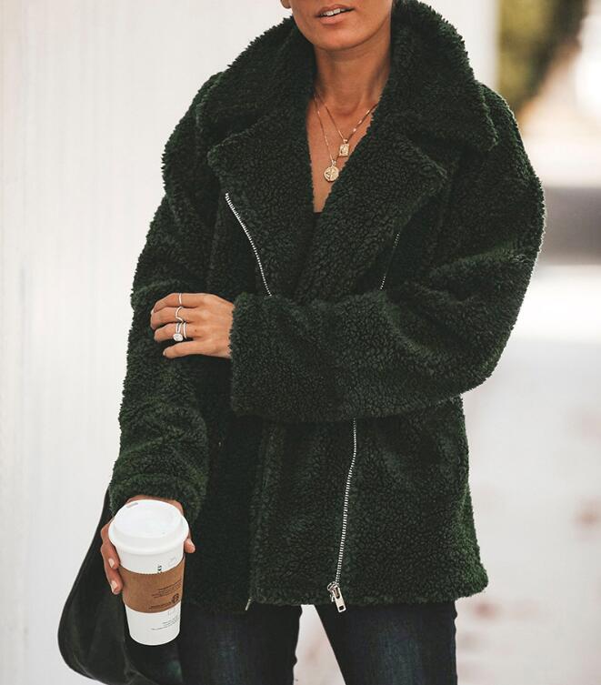 Winter Fashion Teddy Coat