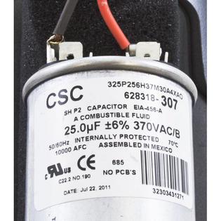 Motor, Century, 1.5 Horsepower, 230v, 2 Speed, 48 Frame