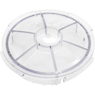 Lid, EQ Series, Hair and Lint Strainer, Clear