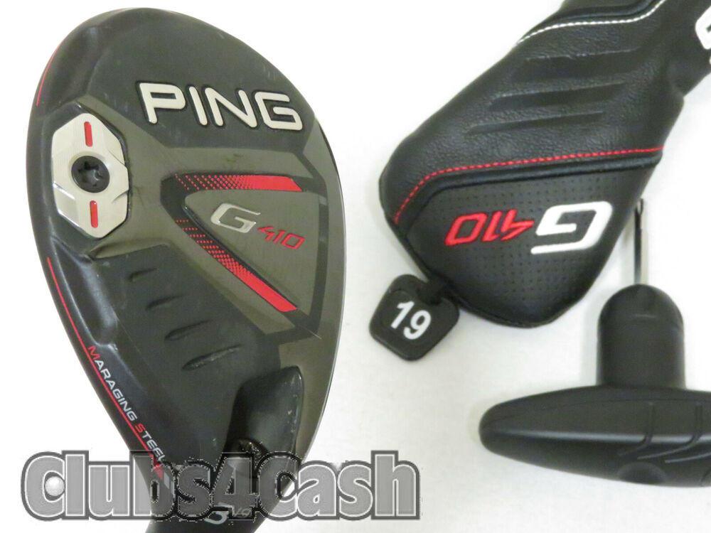 PING G410 Hybrid 19* 3H Alta CB 70 Stiff Flex +Cover & Tool .. MINTy