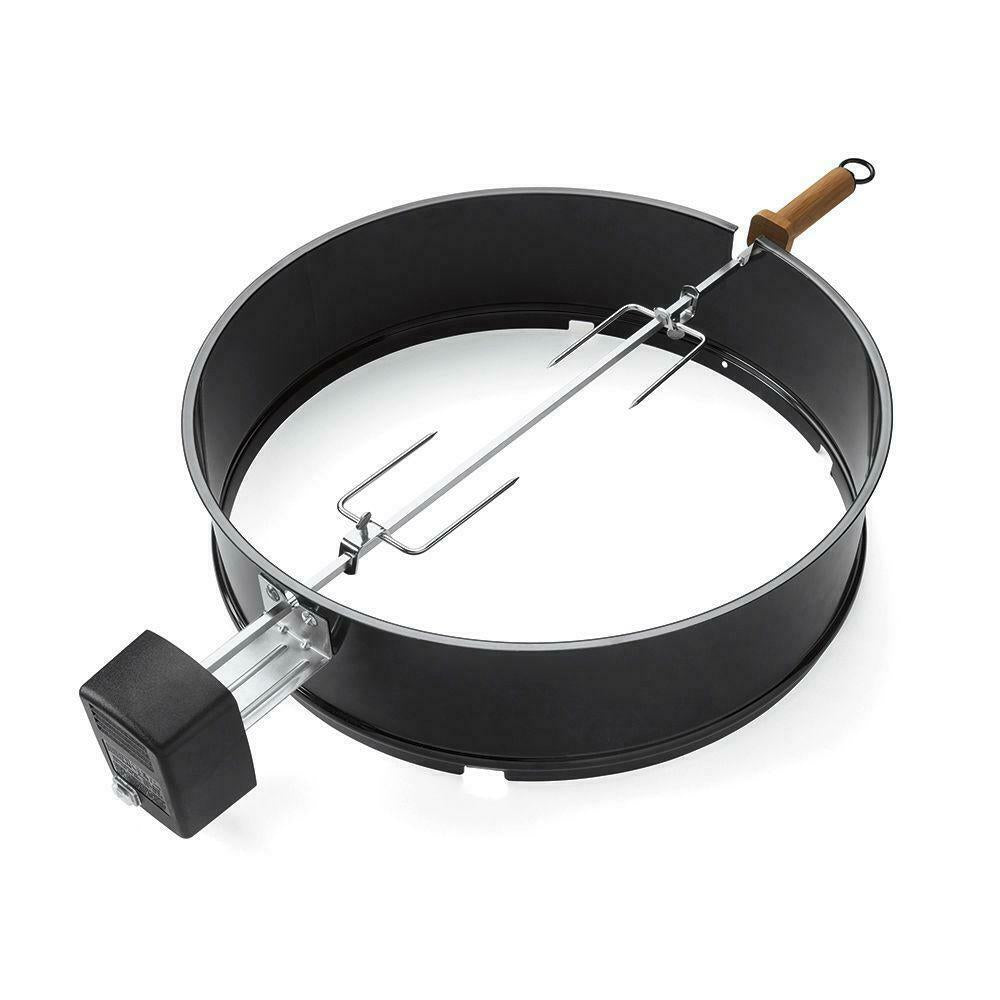 Weber Electric Rotisserie for One Touch Kettle Charcoal Grill Cooking Accessory