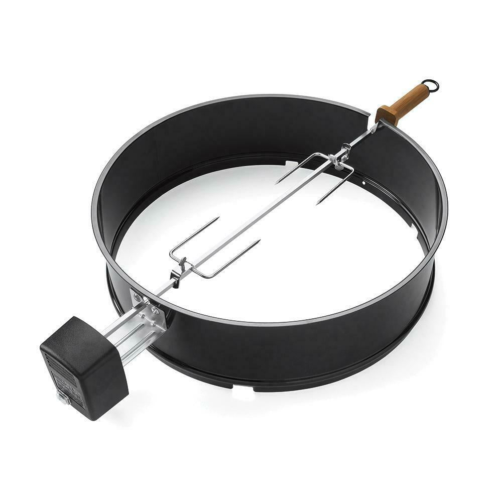 Weber Electric Rotisserie for One Touch Kettle Charcoal Grill Cooking Accessory
