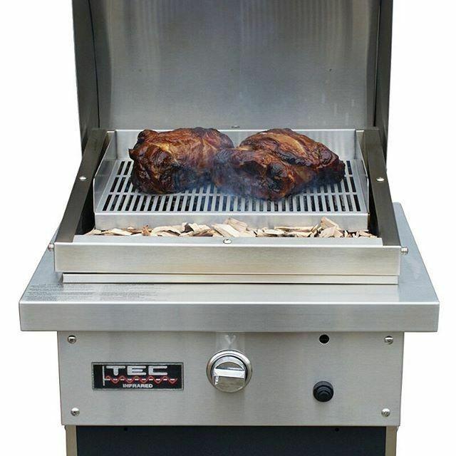 TEC Stainless Steel Patio Fr Series Infrared Smoker / Roaster - PFRSMKR