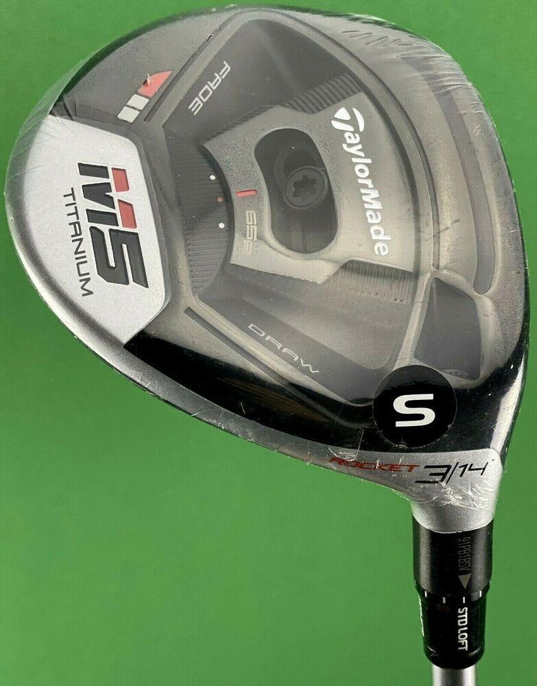 TaylorMade M5 Rocket Fairway 3-Wood 14* 3W Stiff S-Flex Tensei 65 Orange #79716
