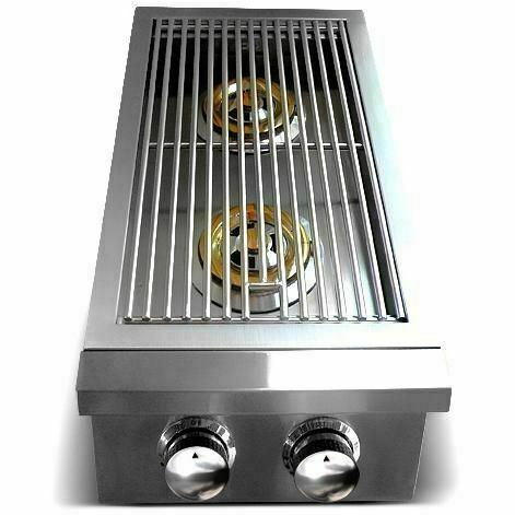 RCS Gas Grills Premier Series Stainless Steel Double Side Slide-in Burner - NG