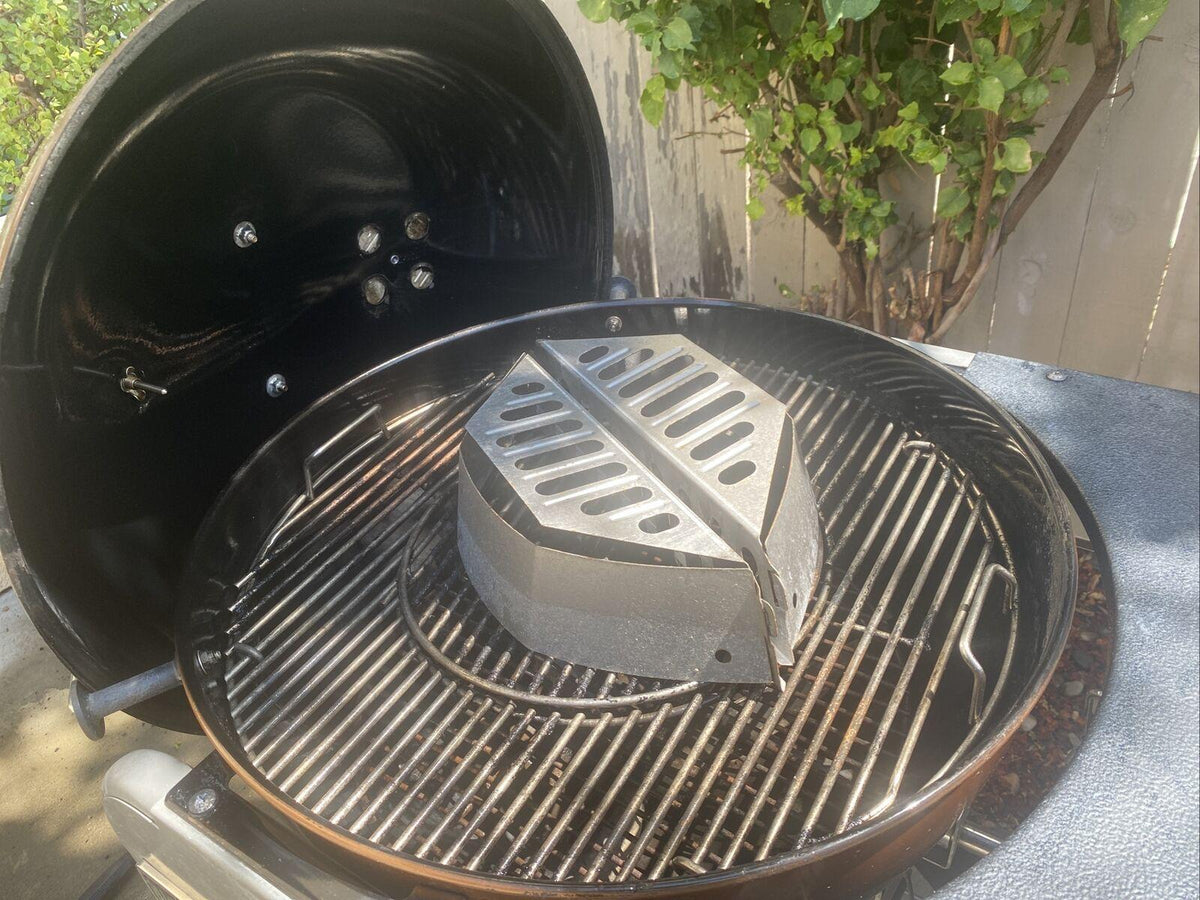 weber performer deluxe Charcoal Grill. Copper.