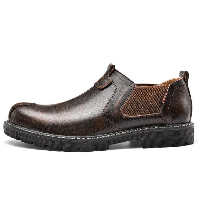 New Autumn British Male Ankle Chelsea Boots