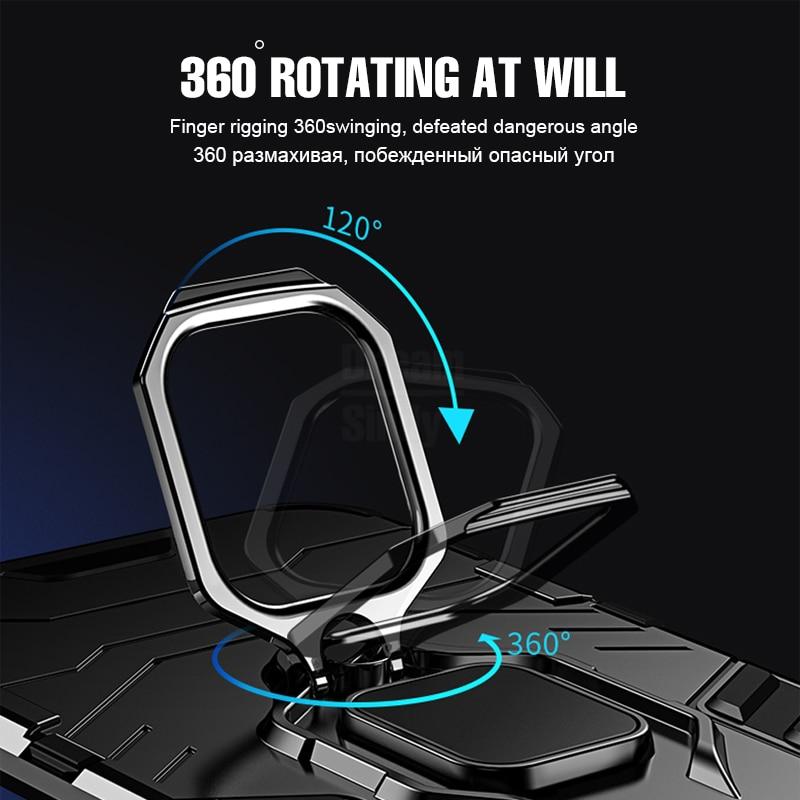 Heavy Duty Anti-knock TPU Cover With Holder For iPhone X XS XR XS Max