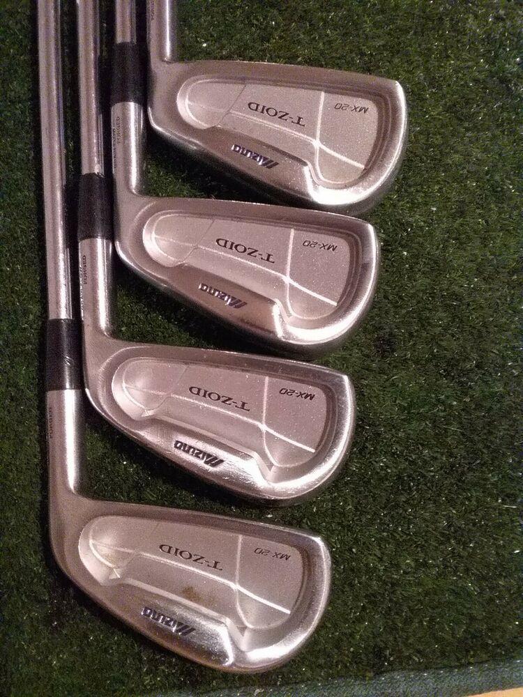 Mizuno T-Zoid MX-20 Irons set (3-PW) Regular Steel shafts
