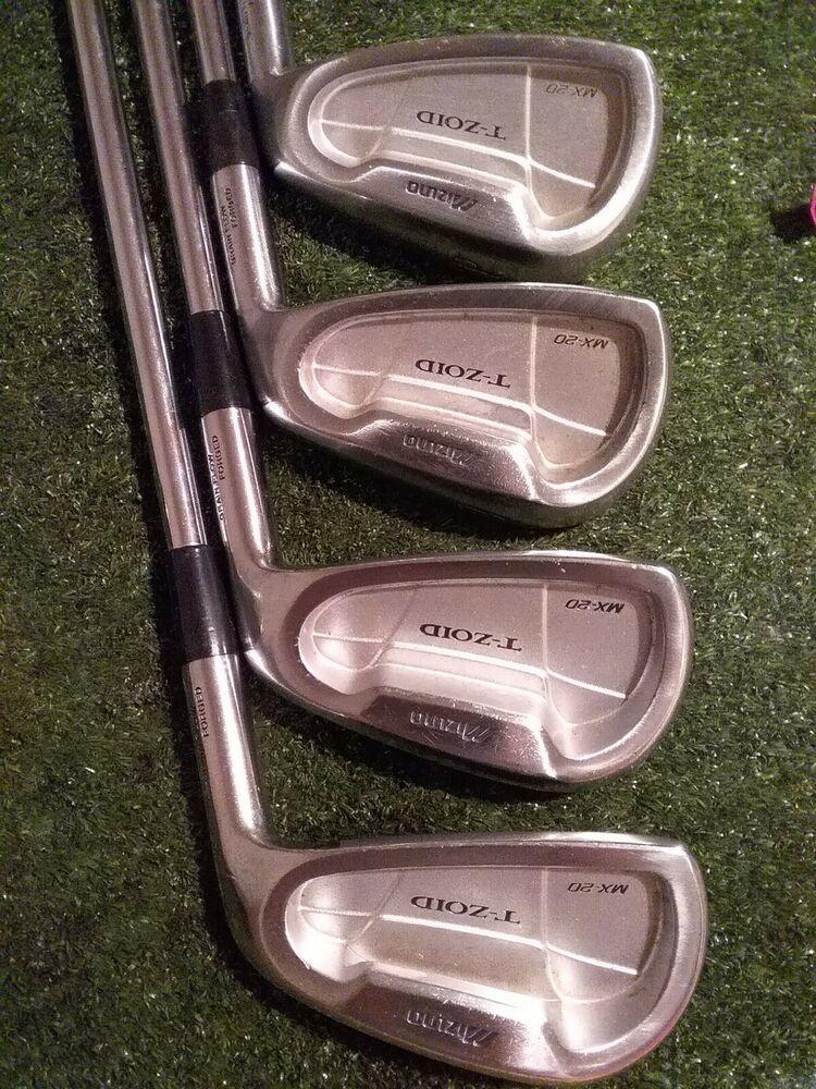Mizuno T-Zoid MX-20 Irons set (3-PW) Regular Steel shafts