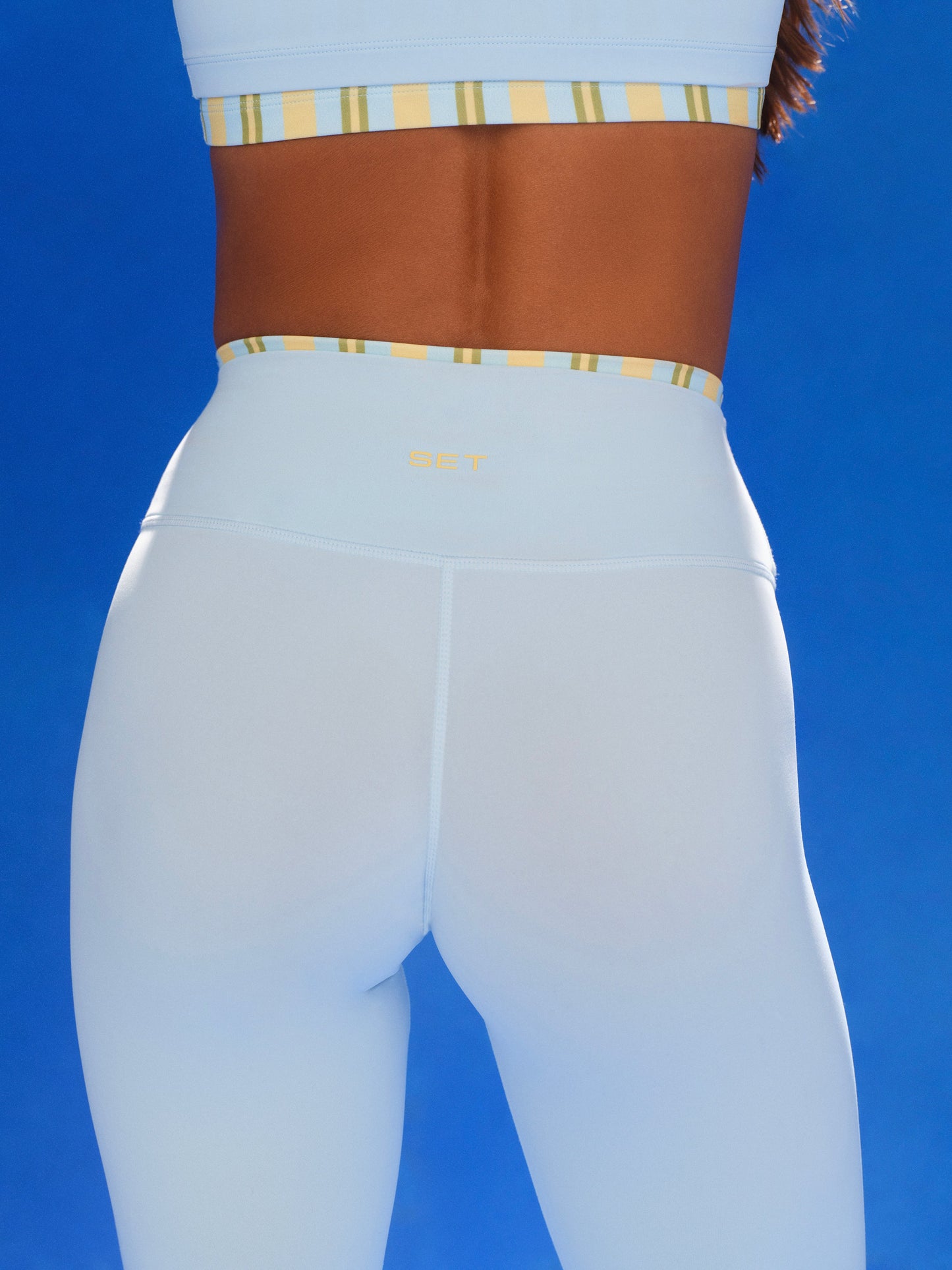 LUXFORM LUX STRIPE CONTROL LEGGINGS - PALMA