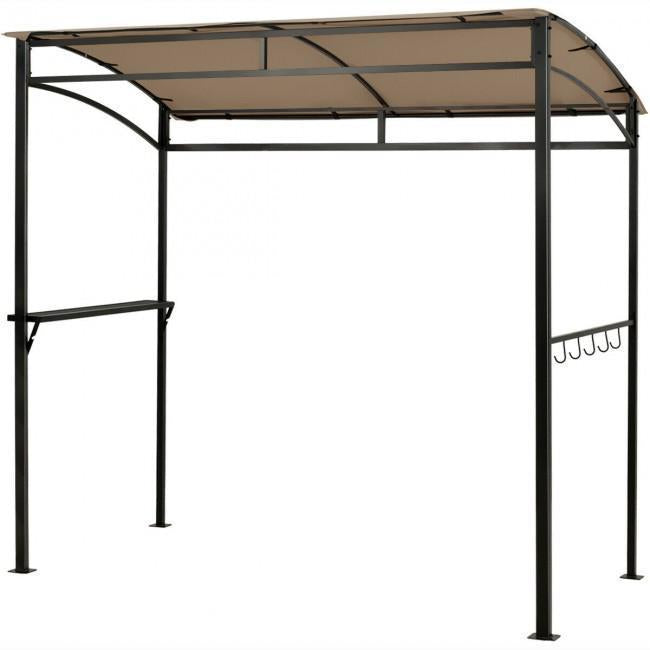 7 x 4.5 Feet Grill Gazebo Outdoor Patio Garden BBQ Canopy