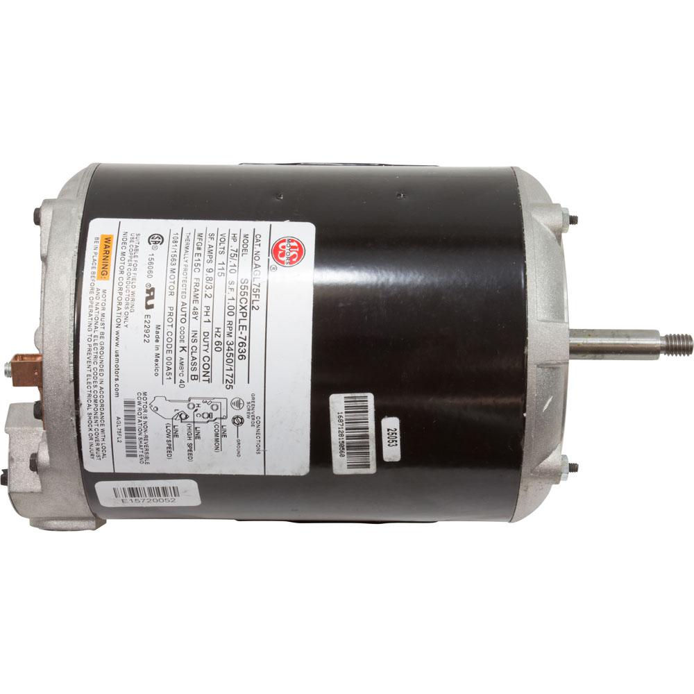 Motor, /US Motor, 0.75hp, 115v, 2-Speed, 48Y Frame