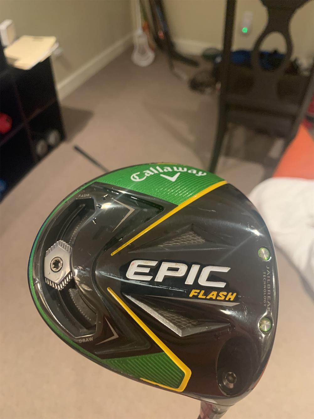 Men's Right Handed Epic Flash Original Extra Stiff Flex 12 Loft Driver