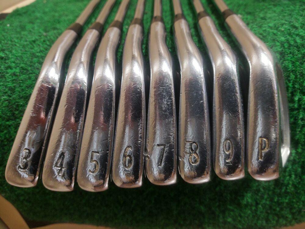 Titleist 716 CB Forged Tungsten Iron Set 3-PW X-100 Extra Stiff AMT Steel Shafts