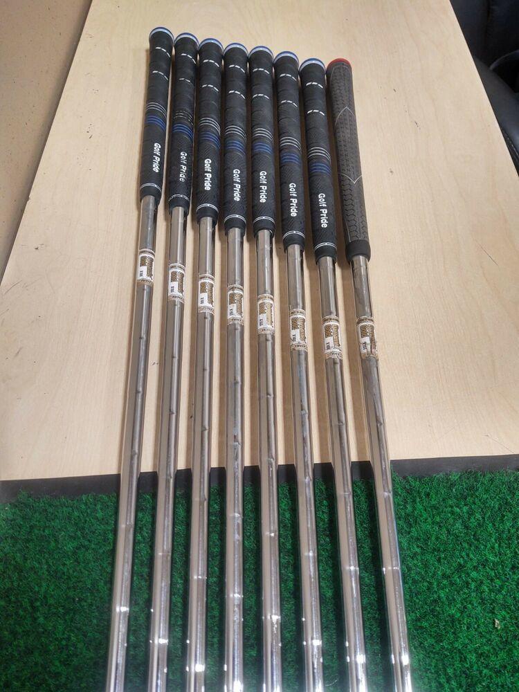 Titleist 716 CB Forged Tungsten Iron Set 3-PW X-100 Extra Stiff AMT Steel Shafts