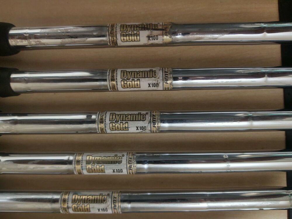 Titleist 716 CB Forged Tungsten Iron Set 3-PW X-100 Extra Stiff AMT Steel Shafts