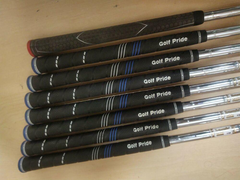Titleist 716 CB Forged Tungsten Iron Set 3-PW X-100 Extra Stiff AMT Steel Shafts