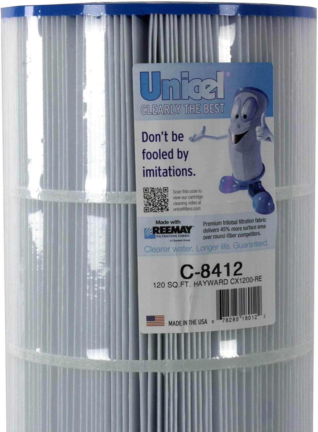 Unicel C-8412 Swimming Pool Replacement Filter Cartridge for Hayward C1200 and CX1200-RE (2 Pack)