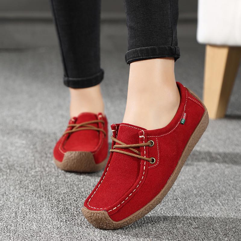 2021 Women's New Casual Comfortable Flat Mother Outdoor Walking Shoes